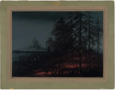 Bivouac of a Sioux War Party