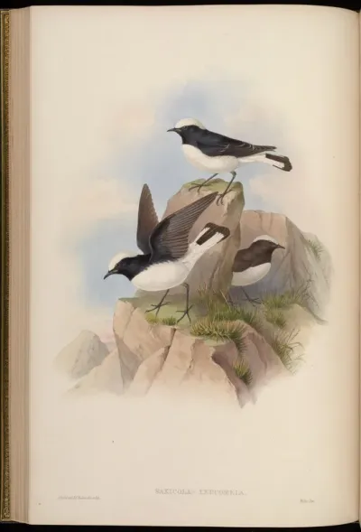 Black-and-White Stone-Chat