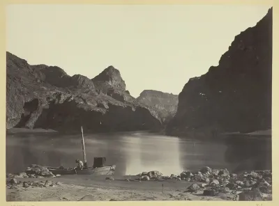 Black Cañon, Colorado River, from Camp 8, Looking Above