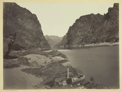 Black Cañon, Colorado River, Looking Above from Camp 7
