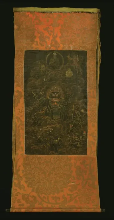 Black Cloak Mahakala or Bernag Chen