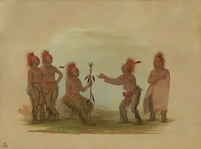 Black Hawk and the Prophet   Saukie