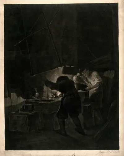 Blacksmiths at work