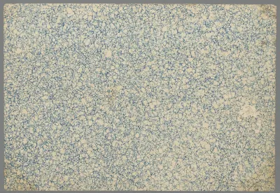 Blad met adermarmer in blauw