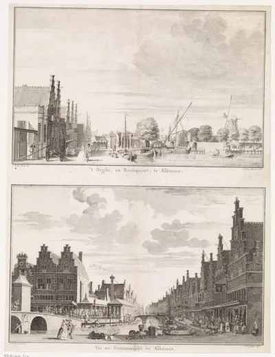Blad met twee gezichten op Alkmaar