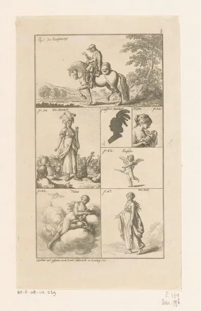 Blad uit De Lof der Zotheid