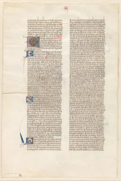 Blad uit Gregorius IX, Decretales