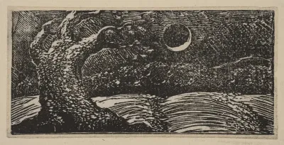 Blasted Trees and Flattened Crops, from Thornton's "Pastorals of Virgil"