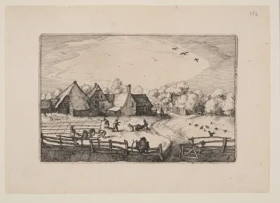 Bleaching-Fields Near the Haarlemmer Hout, from Views in the Surroundings of Haarlem (Plaisante Plaetsen)
