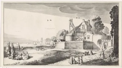 Bleekveld voor een fort