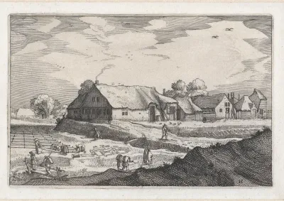 Bleekvelden in de duinen bij Haarlem