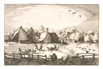 Blegemarker nær Haarlemmerhout (Blekeryen door den Houdt)