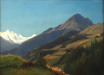 Blick auf den Großglockner