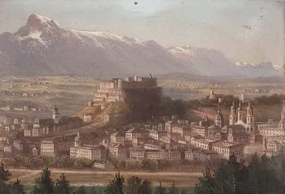 Blick auf Salzburg