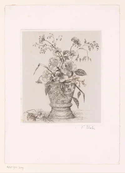 Bloemen in een vaas