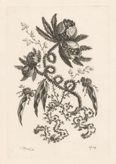 Bloemen met bessen