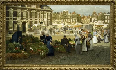 Bloemenmarkt in Den Haag