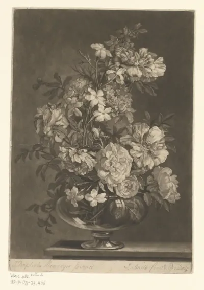 Bloemstilleven in een vaas
