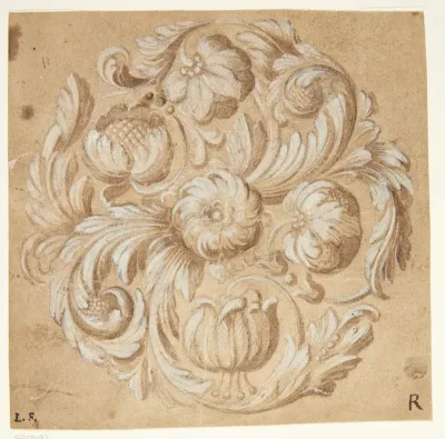 Blomster ornament