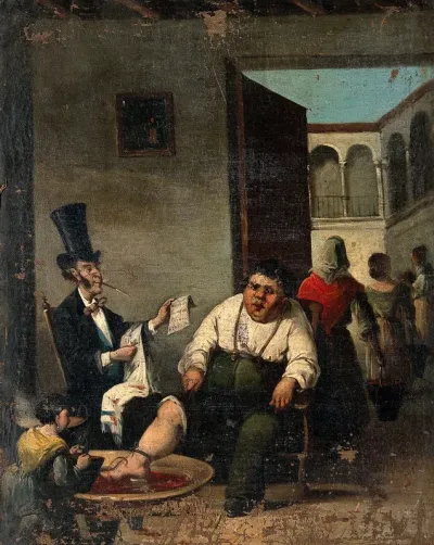 Bloodletting from the foot