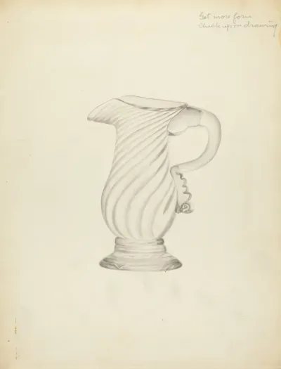 Blown Glass - Pitcher