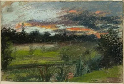 Blue and Orange Sky