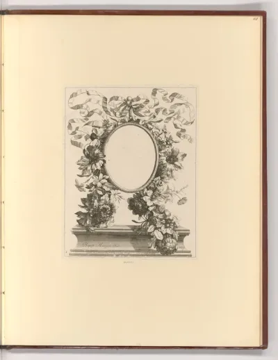 Blumenschmuck (Ornamentstich)