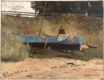 Boat on Beach, Queenscliff