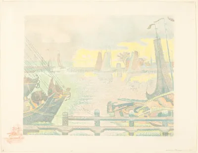 Boats at Flushing (Bateaux à Flessingue)