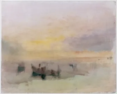 Boats on the Lagoon, near Venice