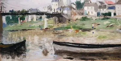 Boats on the River Seine
