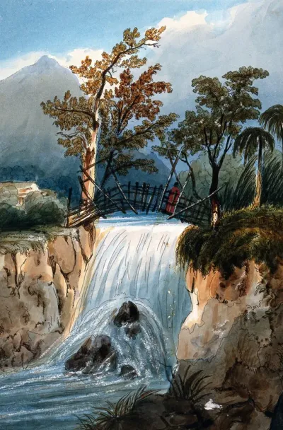 Bocanema, Colombia: a waterfall
