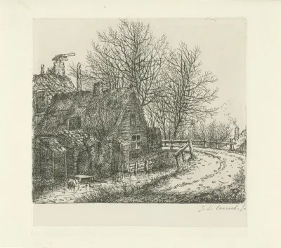 Bocht langs een rivier