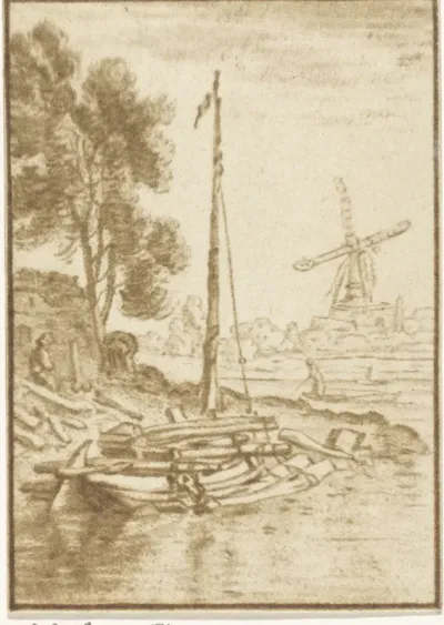 Bochtige rivier