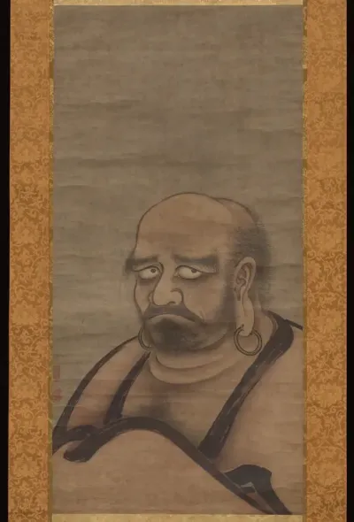 Bodhidharma in Red Robes