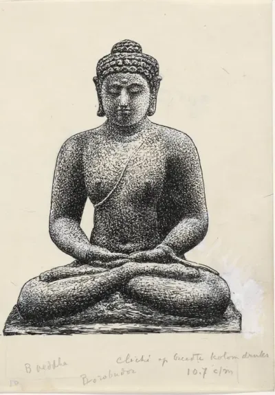 Boeddha op de Borobudur