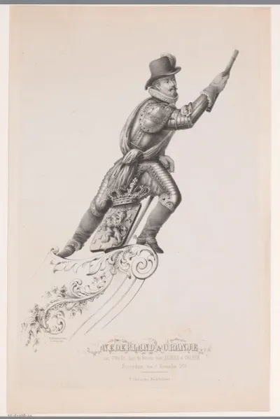 Boegbeeld in de vorm van Willem van Oranje