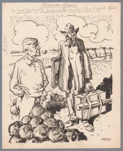 Boer en kunstenaar bankroet