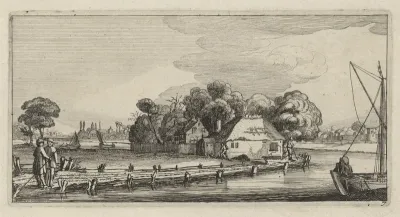 Boerderij aan een kanaal