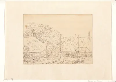 Boerderij aan een landweg