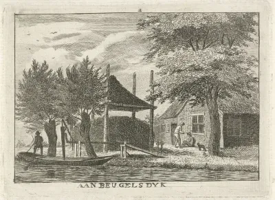 Boerderij aan een vaart