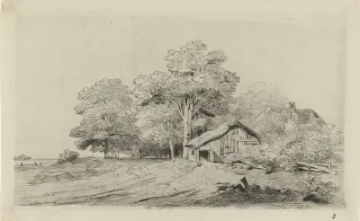 Boerderij aan een weg