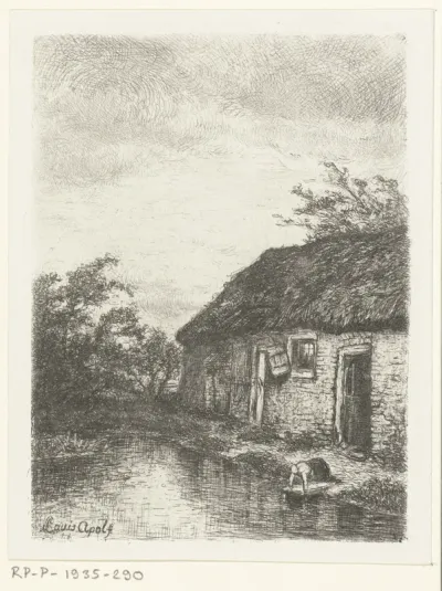 Boerderij aan het water