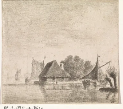 Boerderij aan het water