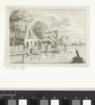 Boerderij aan het water