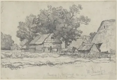 Boerderij in Eursinge bij Westerbork te Drente