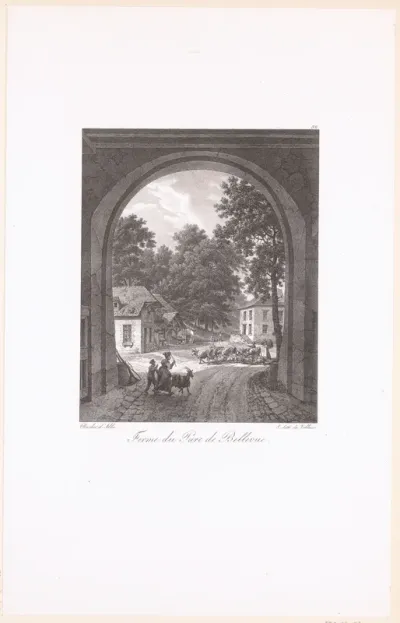 Boerderij in het Parc de Bellevue bij Meudon