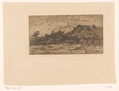 Boerderij in landschap