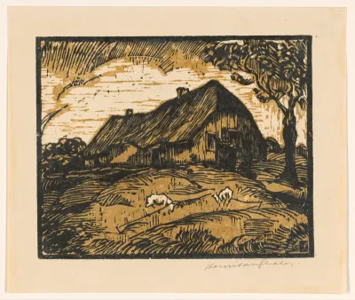 Boerderij met geiten
