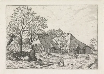 Boerderij met schuur en waterput